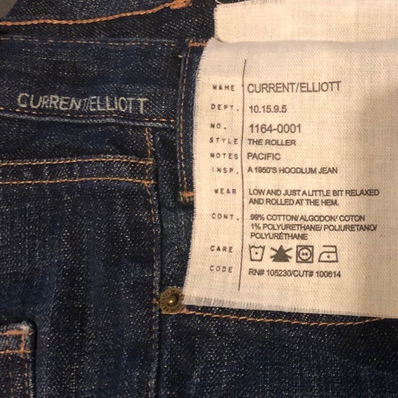 SOLD. CURRENT/ELLIOTT JEANS. THE ROLLER SIZE 27 - Picture 5 of 7